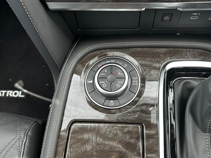 2026 Nissan Patrol Ti Y62 MY26 4X4 Dual Range Gun Metallic