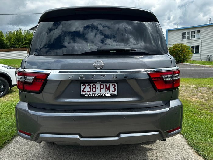 2026 Nissan Patrol Ti Y62 MY26 4X4 Dual Range Gun Metallic