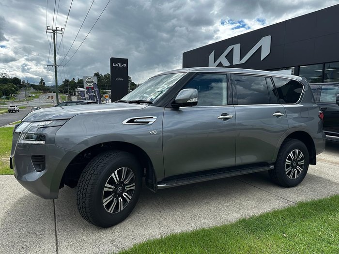 2026 Nissan Patrol Ti Y62 MY26 4X4 Dual Range Gun Metallic