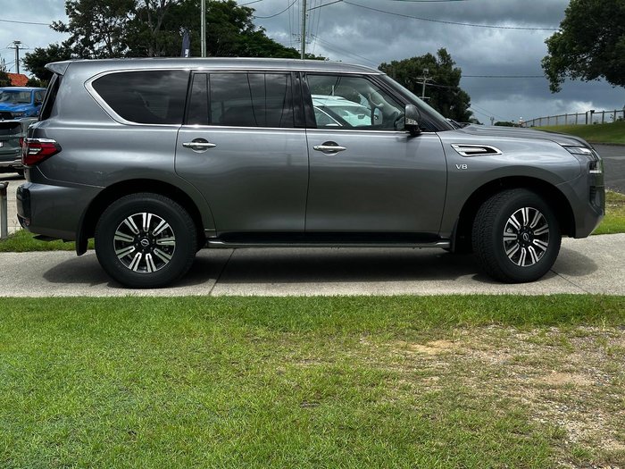 2026 Nissan Patrol Ti Y62 MY26 4X4 Dual Range Gun Metallic