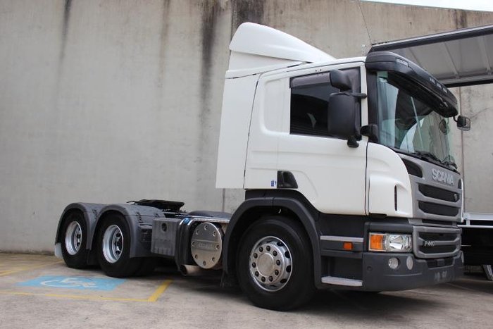 2017 Scania P Series P440 WHITE