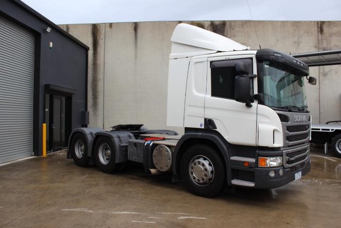 2017 Scania P Series P440 WHITE