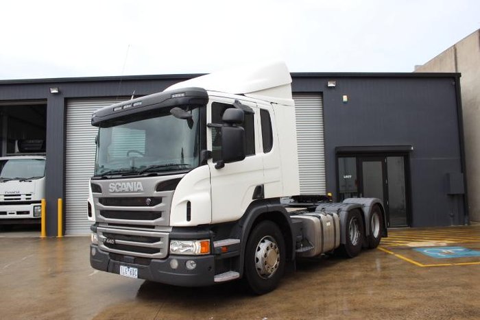 2017 Scania P Series P440 WHITE