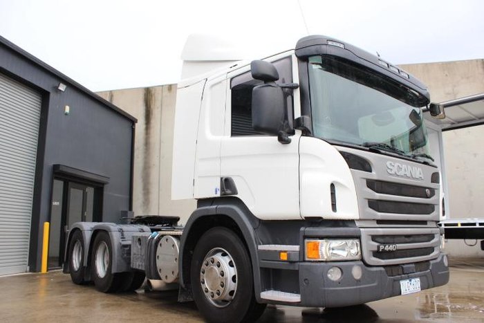 2017 Scania P Series P440 WHITE