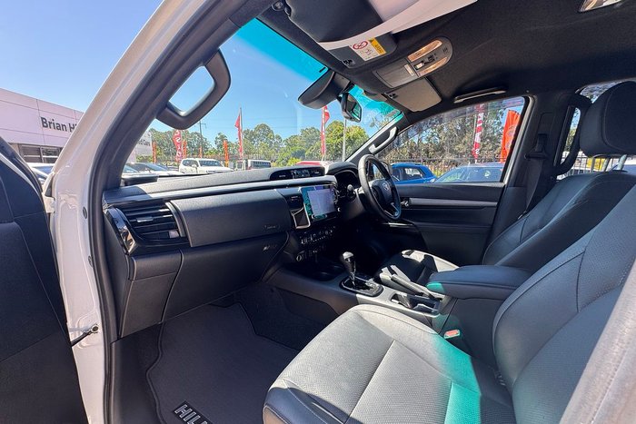 2023 Toyota Hilux Rogue GUN126R 4X4 Dual Range Frosted White