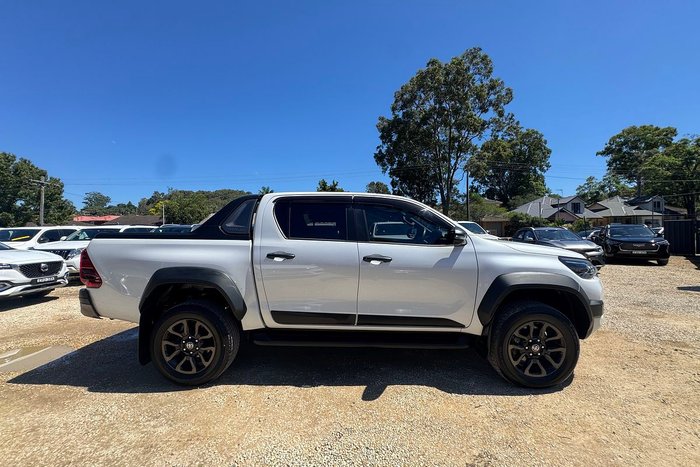 2023 Toyota Hilux Rogue GUN126R 4X4 Dual Range Frosted White