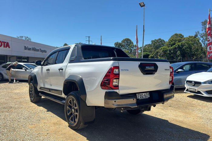 2023 Toyota Hilux Rogue GUN126R 4X4 Dual Range Frosted White