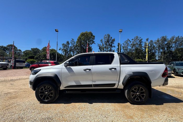 2023 Toyota Hilux Rogue GUN126R 4X4 Dual Range Frosted White