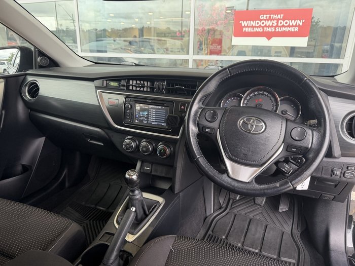 2014 Toyota Corolla Ascent Sport 1.8L Petrol Manual 5 Door Hatch
