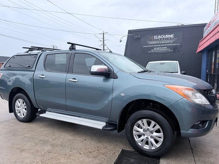 2014 Mazda BT-50 XTR Hi-Rider UP 4x2 Aurora Blue