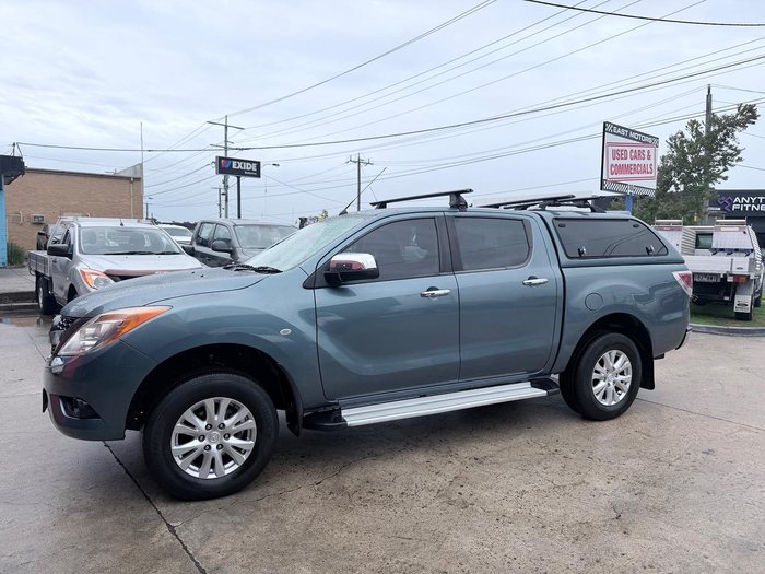 2014 Mazda BT-50 XTR Hi-Rider UP 4x2 Aurora Blue