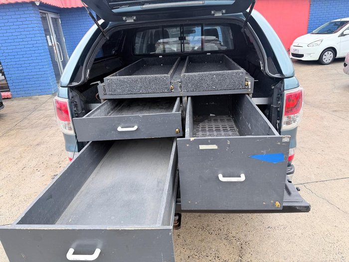 2014 Mazda BT-50 XTR Hi-Rider UP 4x2 Aurora Blue