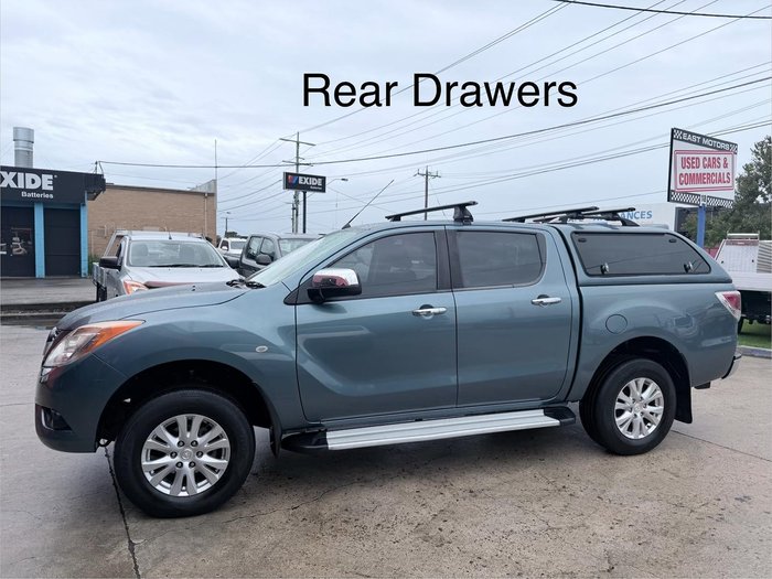 2014 Mazda BT-50 XTR Hi-Rider UP 4x2 Aurora Blue