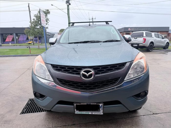 2014 Mazda BT-50 XTR Hi-Rider UP 4x2 Aurora Blue
