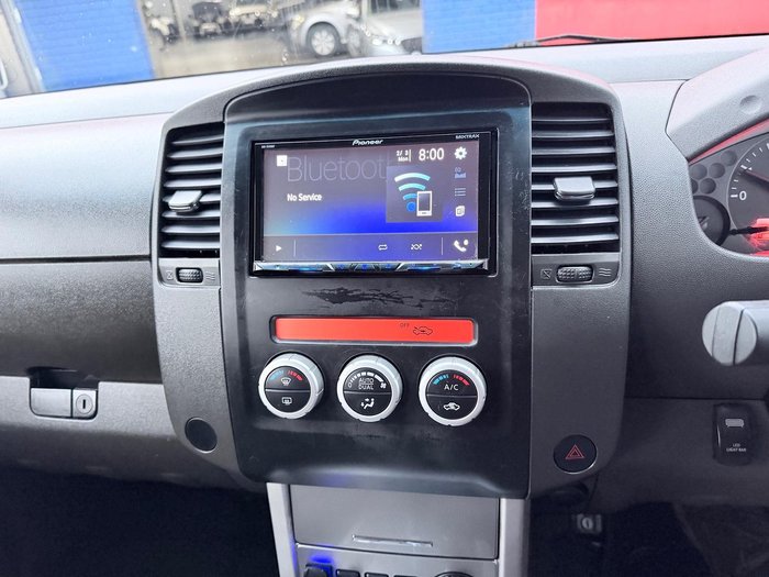 2013 Nissan Navara ST D40 Series 6 4X4 Dual Range Silver Lightning