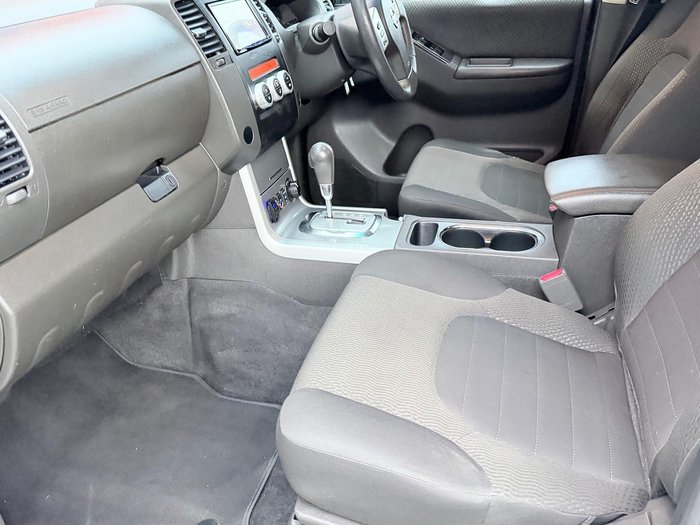 2013 Nissan Navara ST D40 Series 6 4X4 Dual Range Silver Lightning