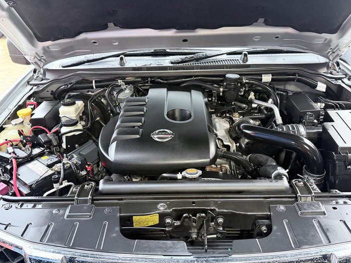 2013 Nissan Navara ST D40 Series 6 4X4 Dual Range Silver Lightning