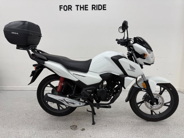 2024 Honda CB125F (CBF125) White