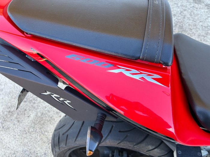 2008 Honda CBR600RR Red