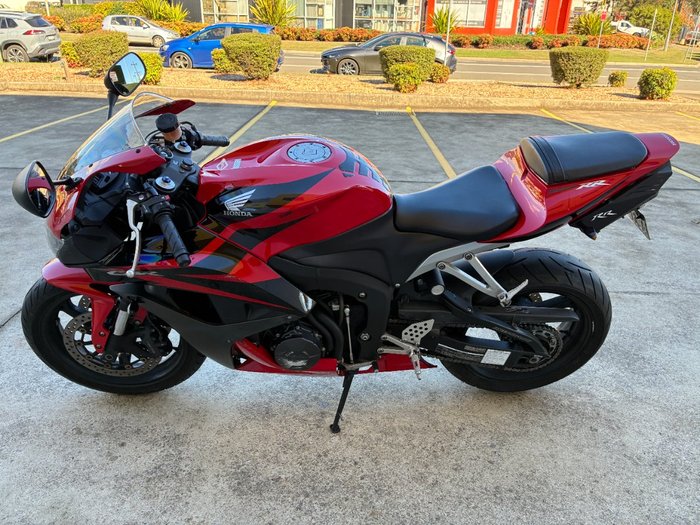 2008 Honda CBR600RR Red