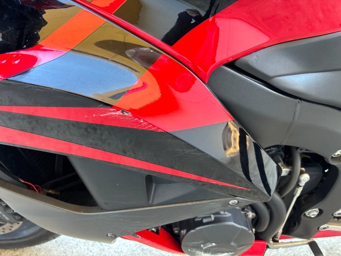 2008 Honda CBR600RR Red