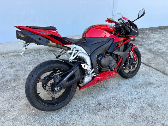 2008 Honda CBR600RR Red