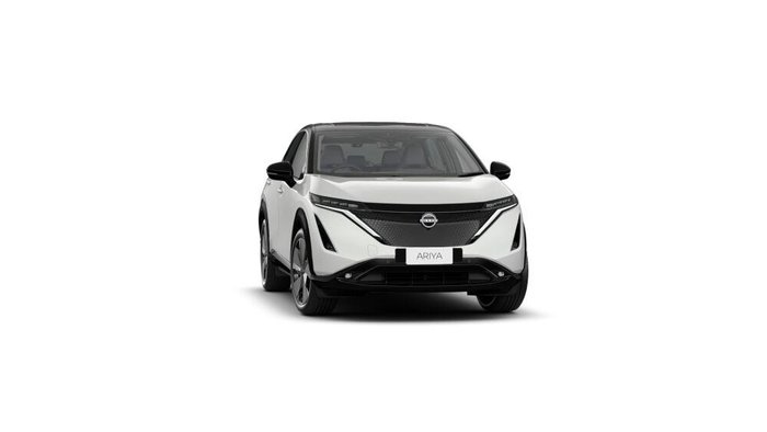 2025 Nissan Ariya Evolve FE0 MY25 Four Wheel Drive White Pearl/Black Roof