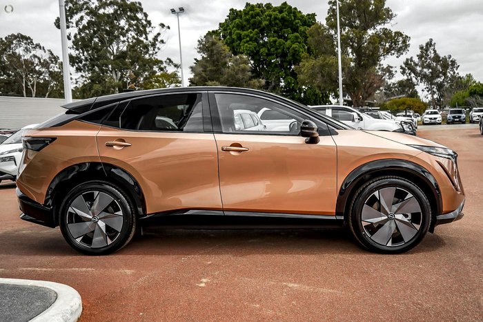 2025 Nissan Ariya Evolve FE0 MY25 Four Wheel Drive Akatsuki Copper/Black Roof