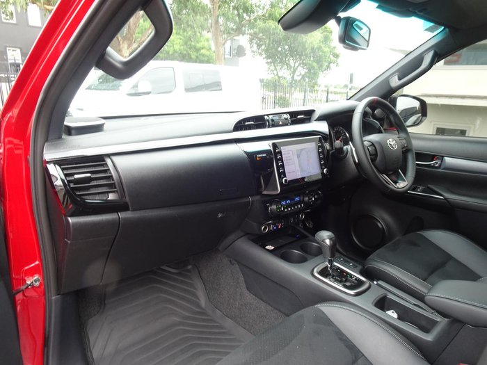 2025 Toyota Hilux GR Sport GUN126R 4X4 Dual Range Feverish Red