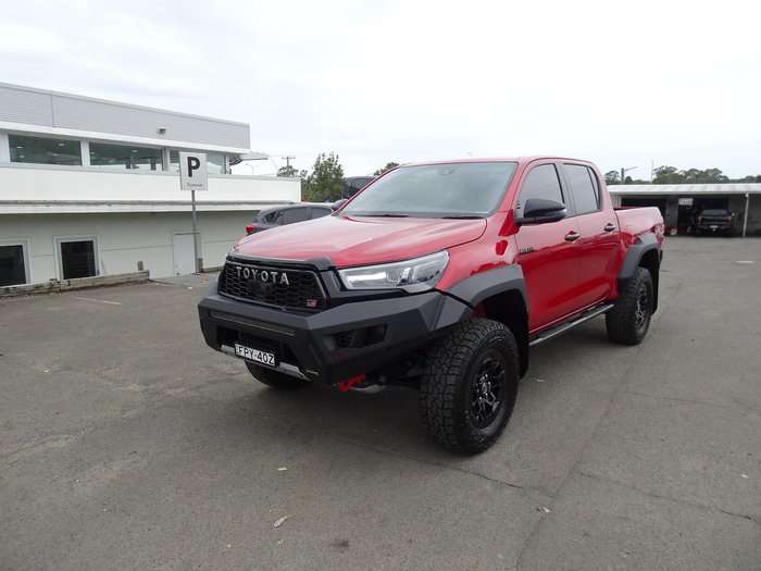 2025 Toyota Hilux GR Sport GUN126R 4X4 Dual Range Feverish Red