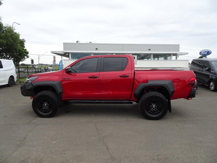 2025 Toyota Hilux GR Sport GUN126R 4X4 Dual Range Feverish Red