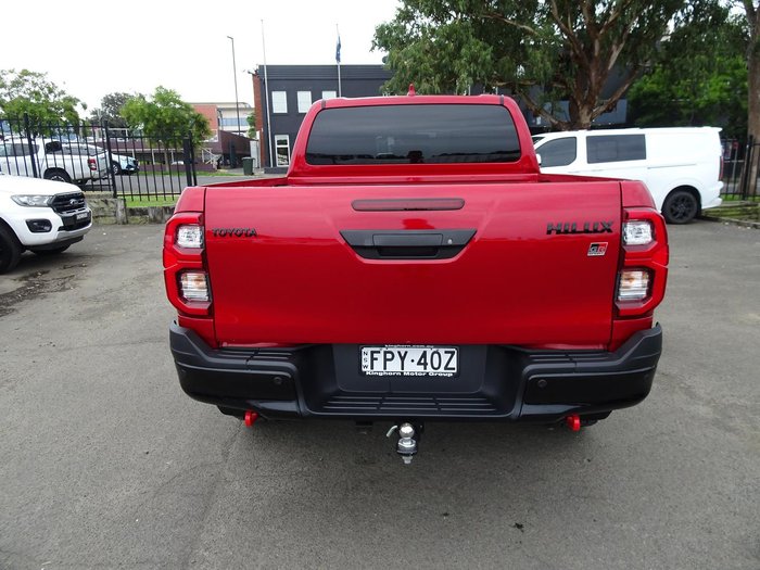 2025 Toyota Hilux GR Sport GUN126R 4X4 Dual Range Feverish Red