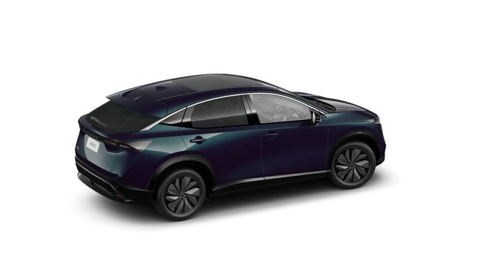 2025 Nissan Ariya Advance+ FE0 MY25 Aurora Green