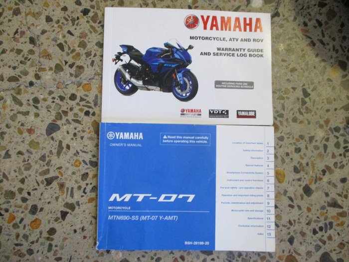 2025 YAMAHA MT-07 HOA (ABS) BLACK