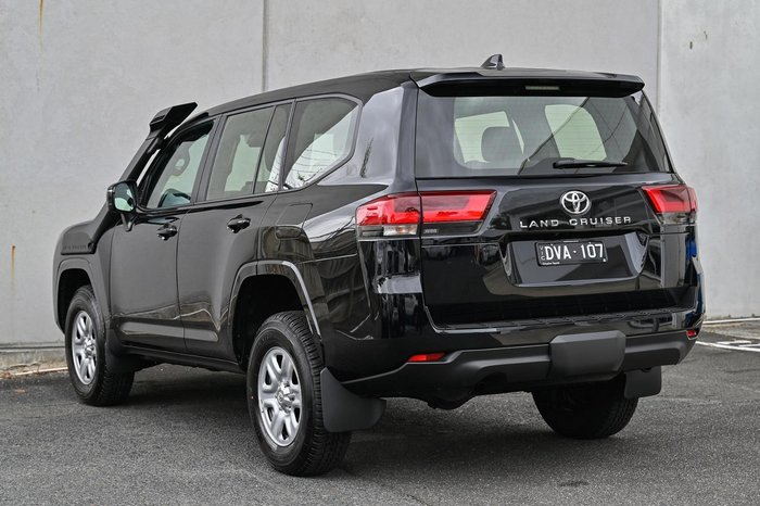 2025 Toyota Landcruiser GX FJA300R 4X4 Dual Range Eclipse Black