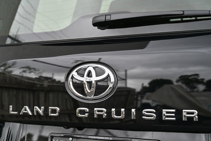 2025 Toyota Landcruiser GX FJA300R 4X4 Dual Range Eclipse Black