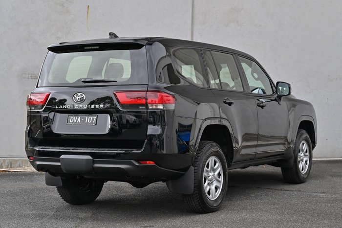 2025 Toyota Landcruiser GX FJA300R 4X4 Dual Range Eclipse Black