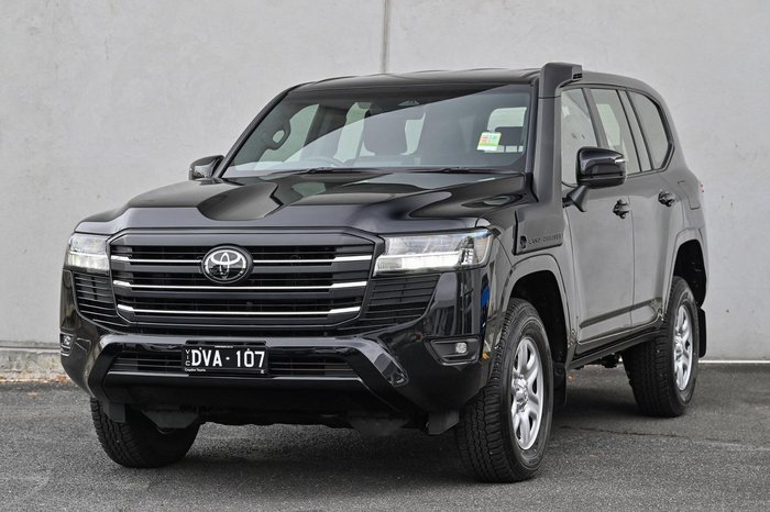 2025 Toyota Landcruiser GX FJA300R 4X4 Dual Range Eclipse Black