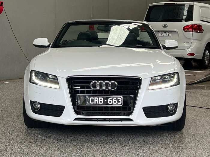 2009 Audi A5 8T MY10 Four Wheel Drive Ibis White