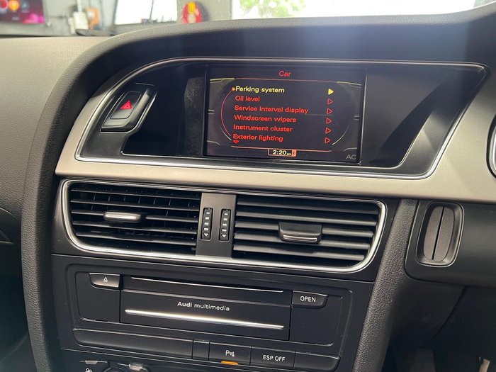 2009 Audi A5 8T MY10 Four Wheel Drive Ibis White