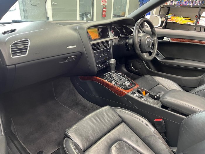 2009 Audi A5 8T MY10 Four Wheel Drive Ibis White