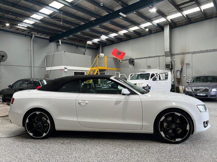 2009 Audi A5 8T MY10 Four Wheel Drive Ibis White