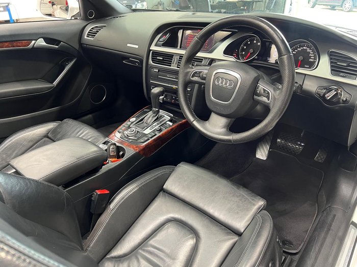 2009 Audi A5 8T MY10 Four Wheel Drive Ibis White