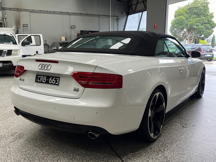 2009 Audi A5 8T MY10 Four Wheel Drive Ibis White