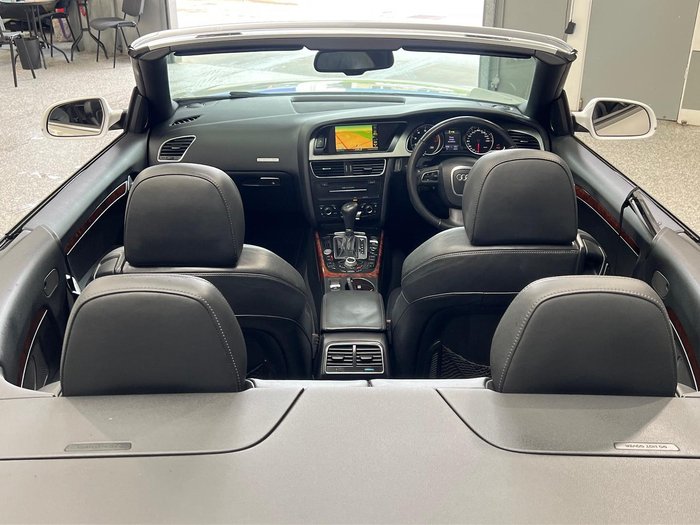 2009 Audi A5 8T MY10 Four Wheel Drive Ibis White