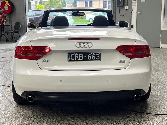 2009 Audi A5 8T MY10 Four Wheel Drive Ibis White