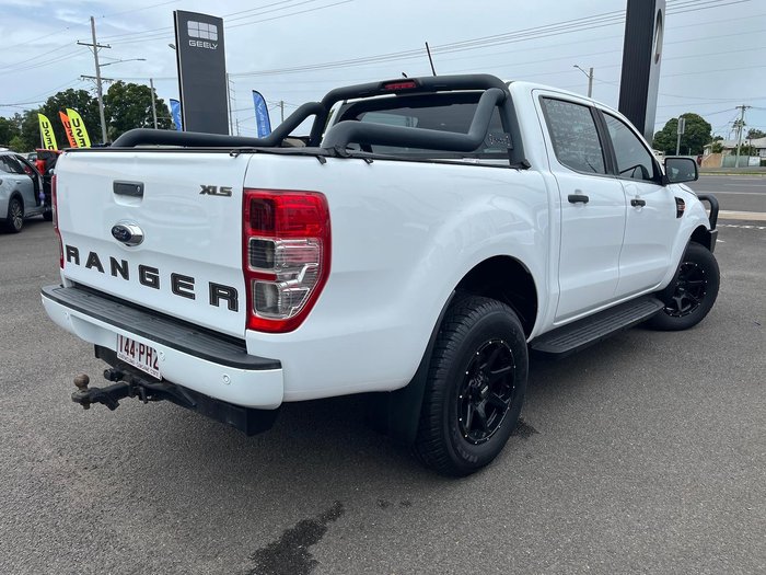2018 Ford Ranger XLS PX MkII MY18 4X4 Dual Range Frozen White