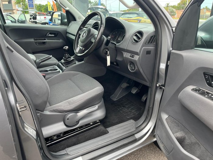 2013 Volkswagen Amarok TDI400 Trendline 2H MY14 4X4 Dual Range Natural Grey