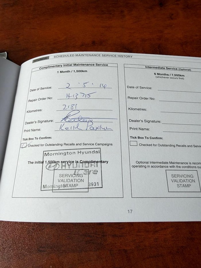 2013 Hyundai ix35 Trophy Series II Blue Berry