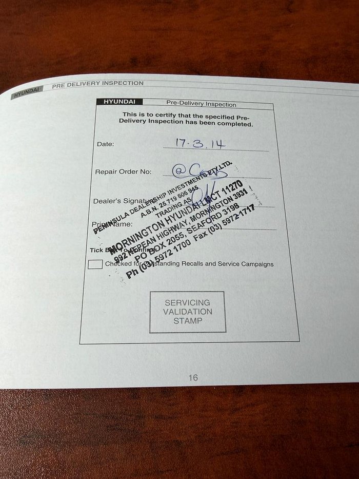 2013 Hyundai ix35 Trophy Series II Blue Berry